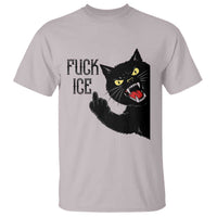 Funny Fck Ice Black Cat T Shirt Resist Minneapolis Political