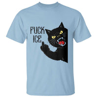 Funny Fck Ice Black Cat T Shirt Resist Minneapolis Political