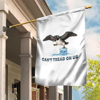 Can Not Tread On Us Minnesota Loon Garden Flag Anti ICE MN Protest