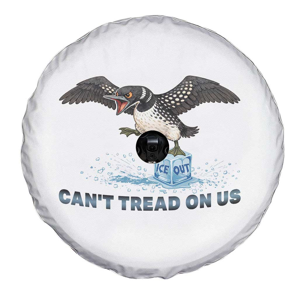 Can Not Tread On Us Minnesota Loon Spare Tire Cover Anti ICE MN Protest