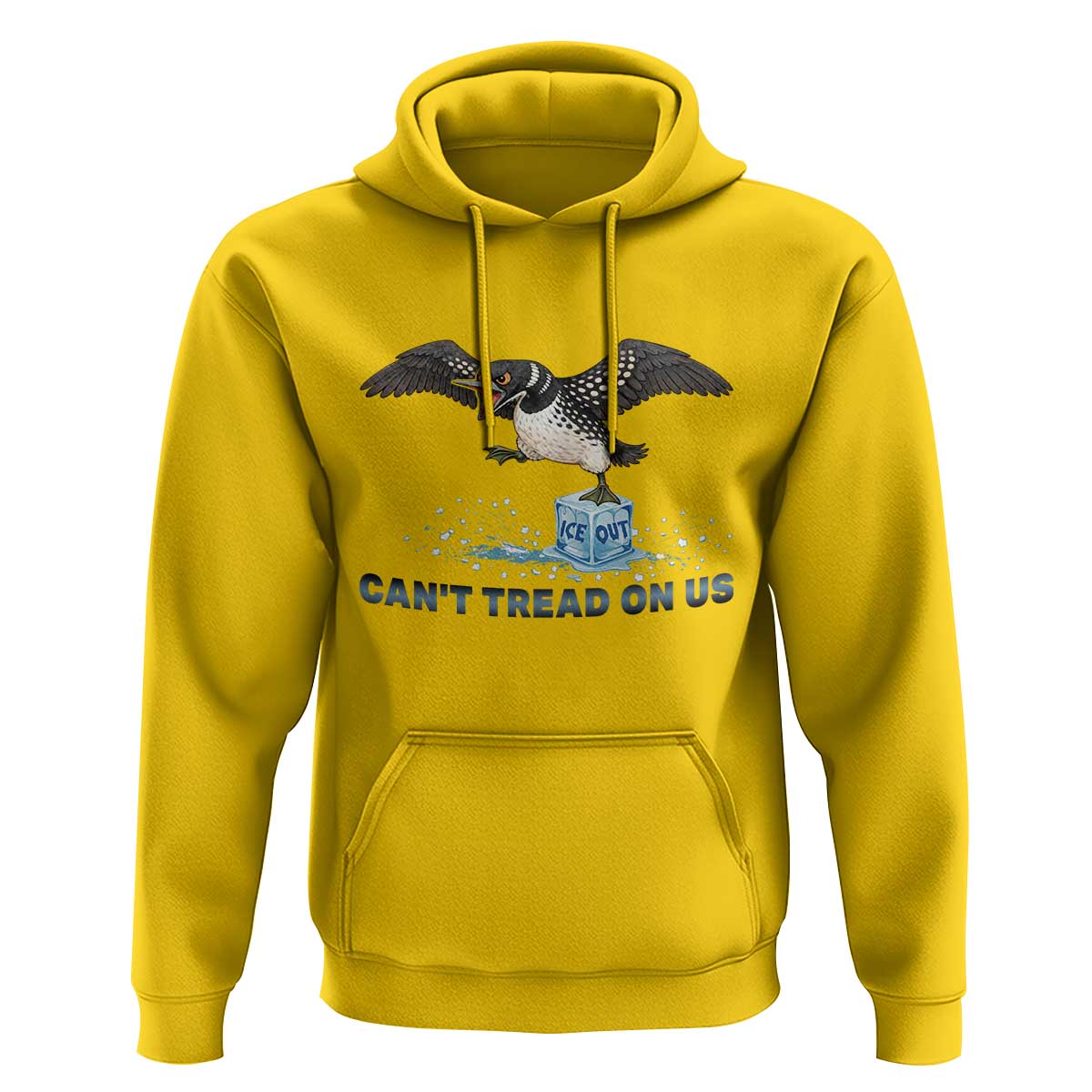 Can Not Tread On Us Minnesota Loon Hoodie Anti ICE MN Protest