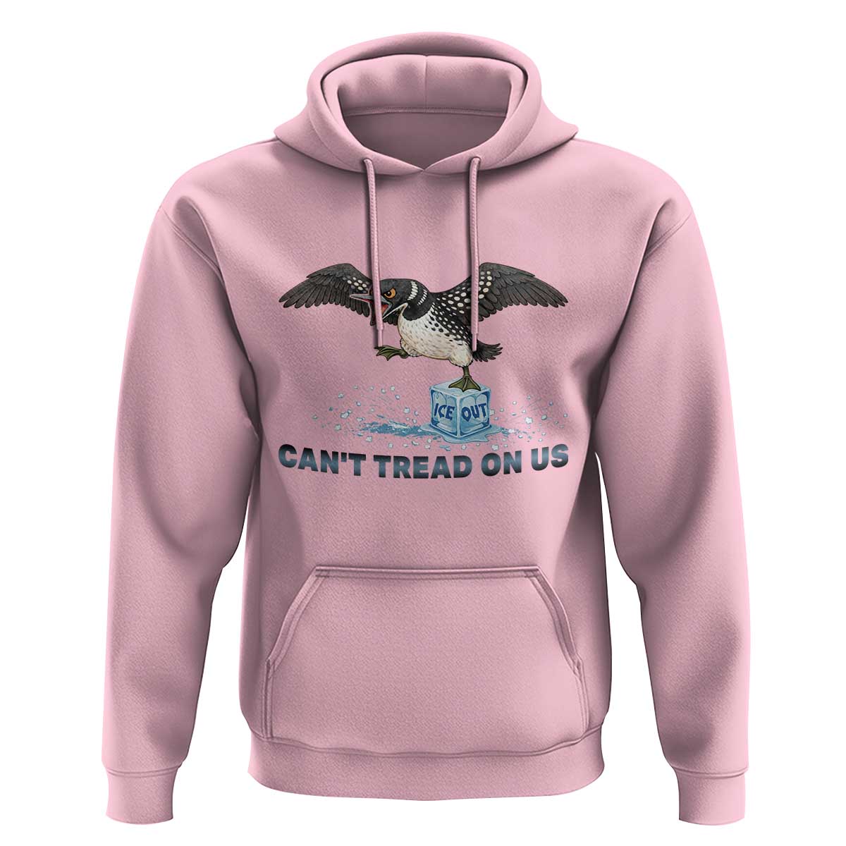 Can Not Tread On Us Minnesota Loon Hoodie Anti ICE MN Protest