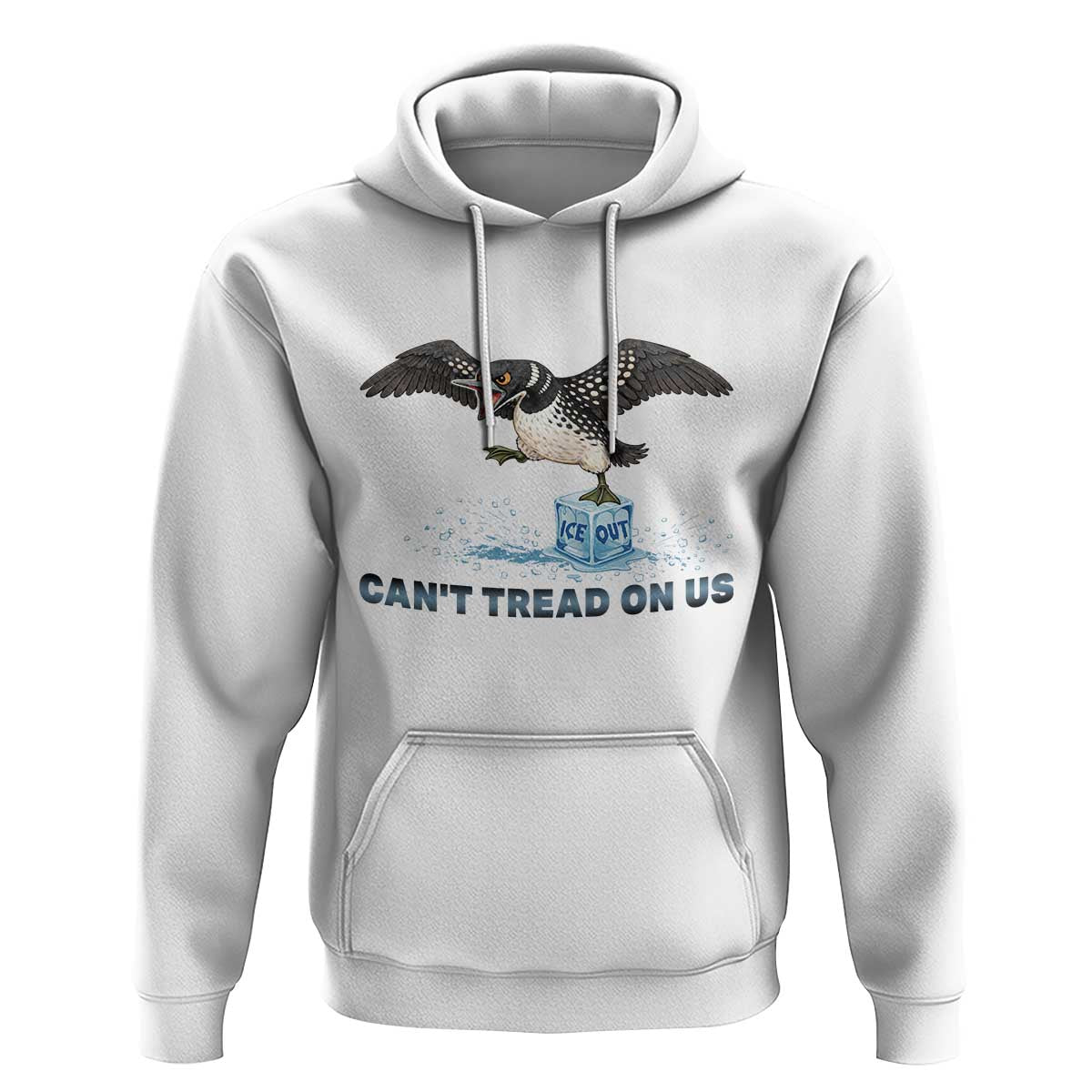 Can Not Tread On Us Minnesota Loon Hoodie Anti ICE MN Protest