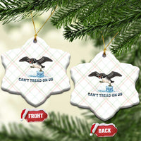 Can Not Tread On Us Minnesota Loon Ceramic Ornament Anti ICE MN Protest