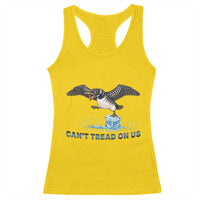 Can Not Tread On Us Minnesota Loon Racerback Tank Top Anti ICE MN Protest