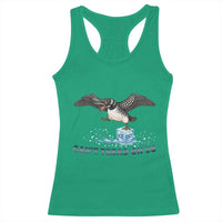 Can Not Tread On Us Minnesota Loon Racerback Tank Top Anti ICE MN Protest