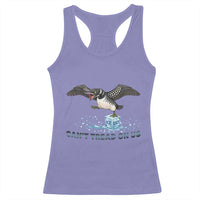 Can Not Tread On Us Minnesota Loon Racerback Tank Top Anti ICE MN Protest