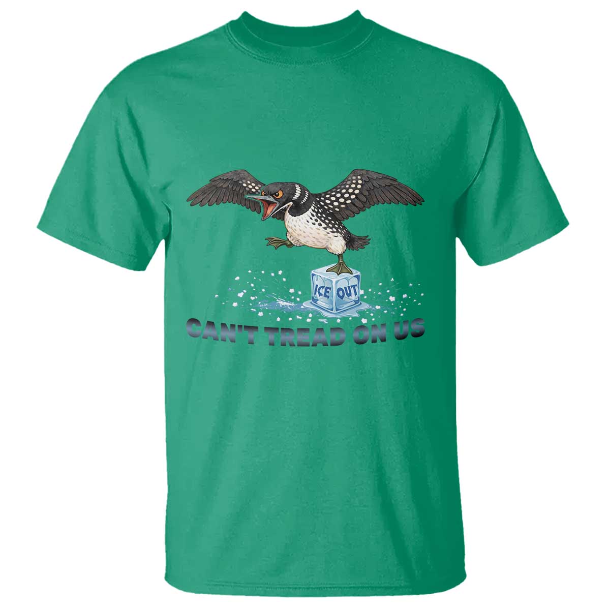 Can Not Tread On Us Minnesota Loon T Shirt Anti ICE MN Protest