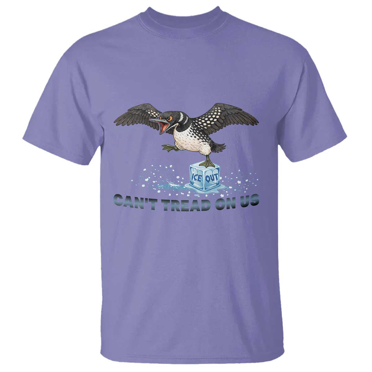 Can Not Tread On Us Minnesota Loon T Shirt Anti ICE MN Protest