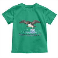 Can Not Tread On Us Minnesota Loon Toddler T Shirt Anti ICE MN Protest