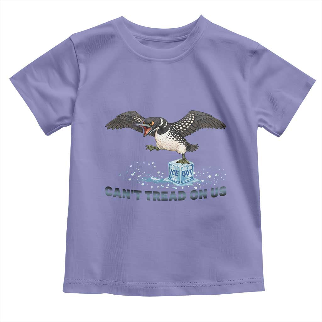 Can Not Tread On Us Minnesota Loon Toddler T Shirt Anti ICE MN Protest