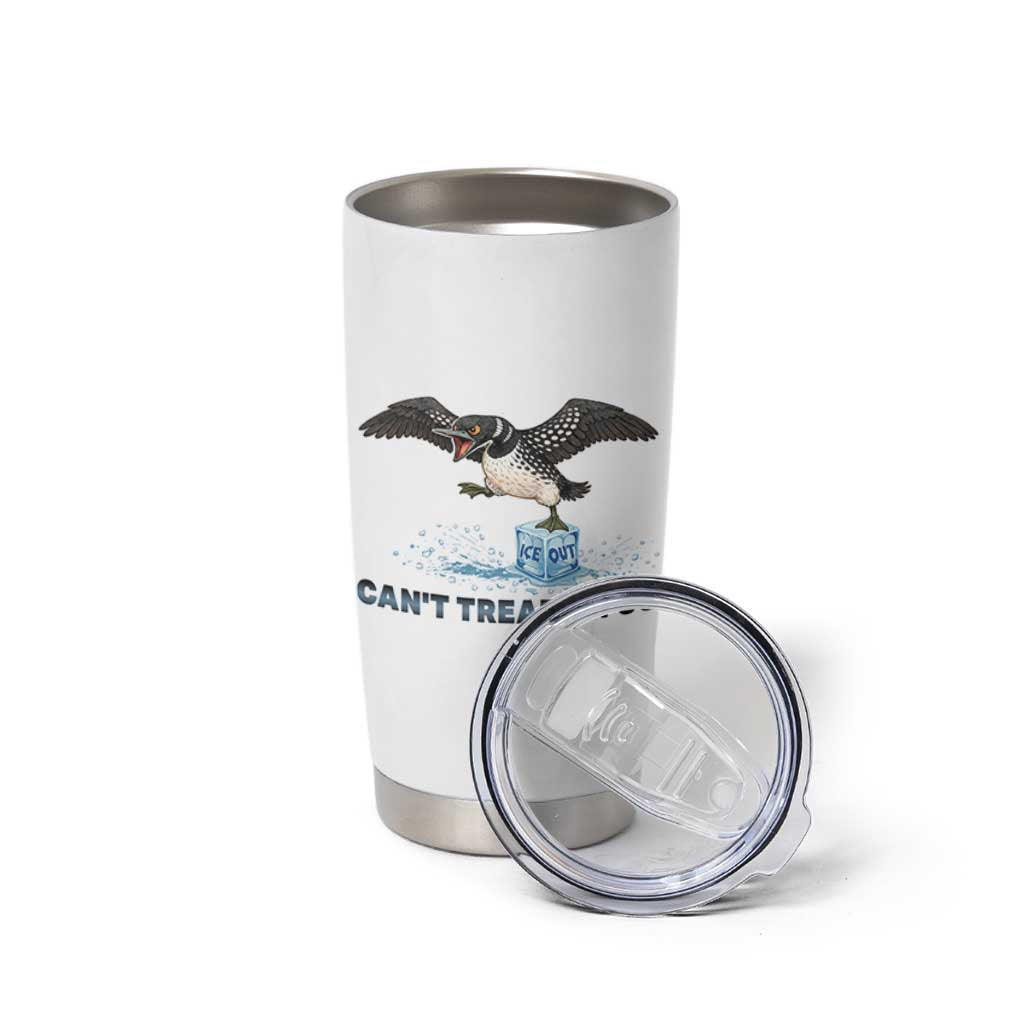 Can Not Tread On Us Minnesota Loon Tumbler Cup Anti ICE MN Protest