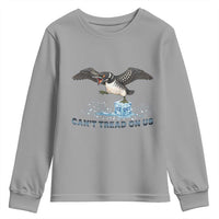 Can Not Tread On Us Minnesota Loon Youth Sweatshirt Anti ICE MN Protest