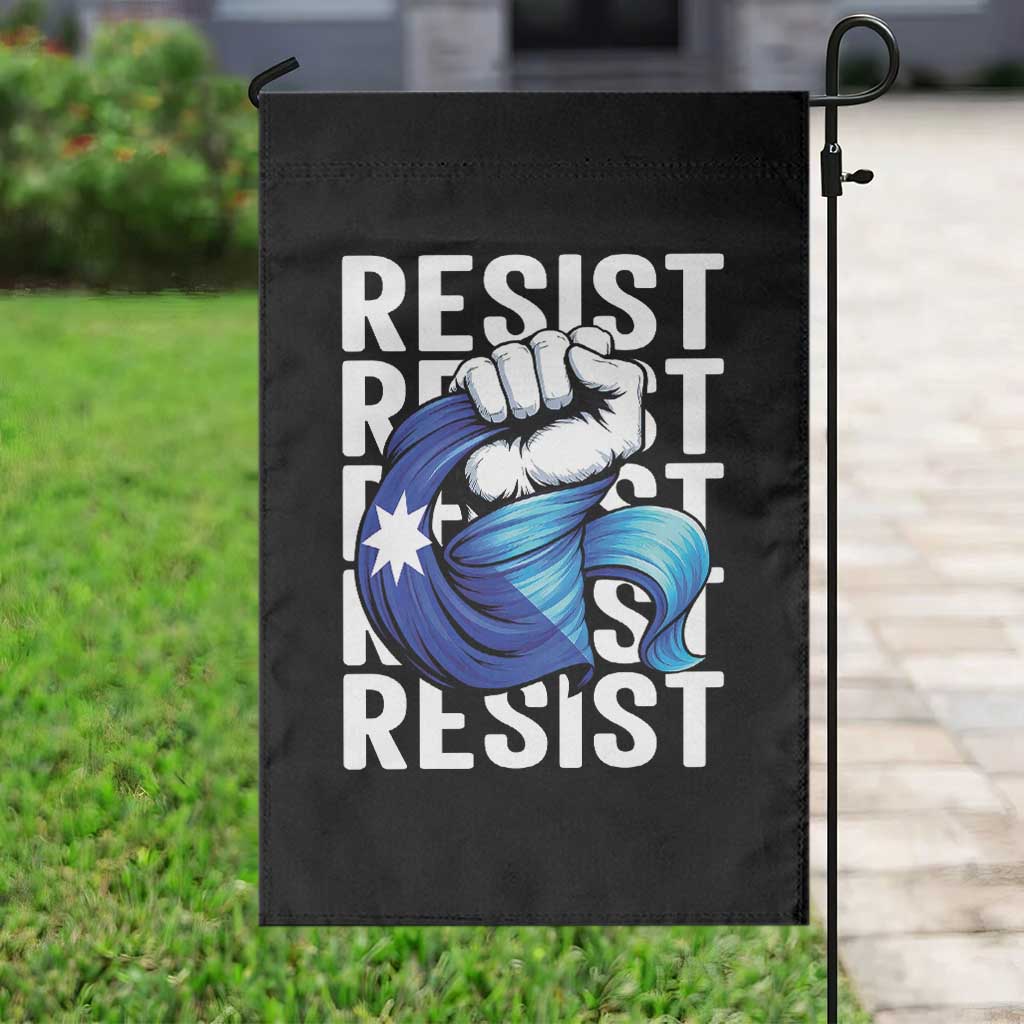 Minnesota Resist Ice Out Garden Flag Support MN Anti Ice Movement