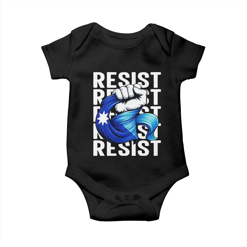 Minnesota Resist Ice Out Baby Onesie Support MN Anti Ice Movement