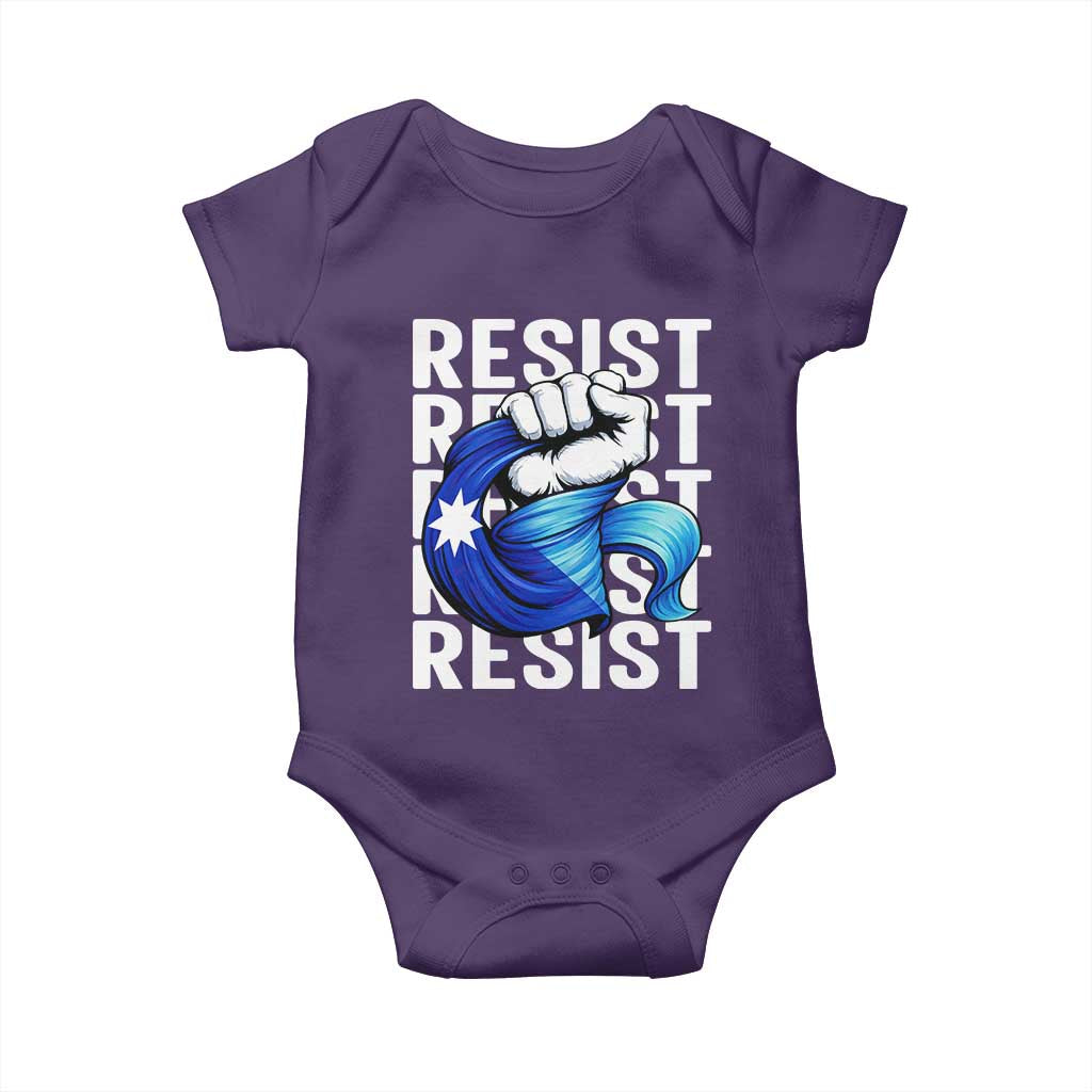 Minnesota Resist Ice Out Baby Onesie Support MN Anti Ice Movement