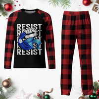 Minnesota Resist Ice Out Plaid Pajama Set Support MN Anti Ice Movement