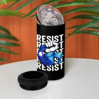 Minnesota Resist Ice Out 4 in 1 Can Cooler Tumbler Support MN Anti Ice Movement