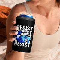 Minnesota Resist Ice Out 4 in 1 Can Cooler Tumbler Support MN Anti Ice Movement