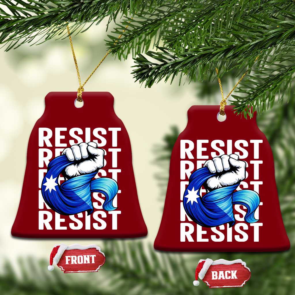 Minnesota Resist Ice Out Ceramic Ornament Support MN Anti Ice Movement