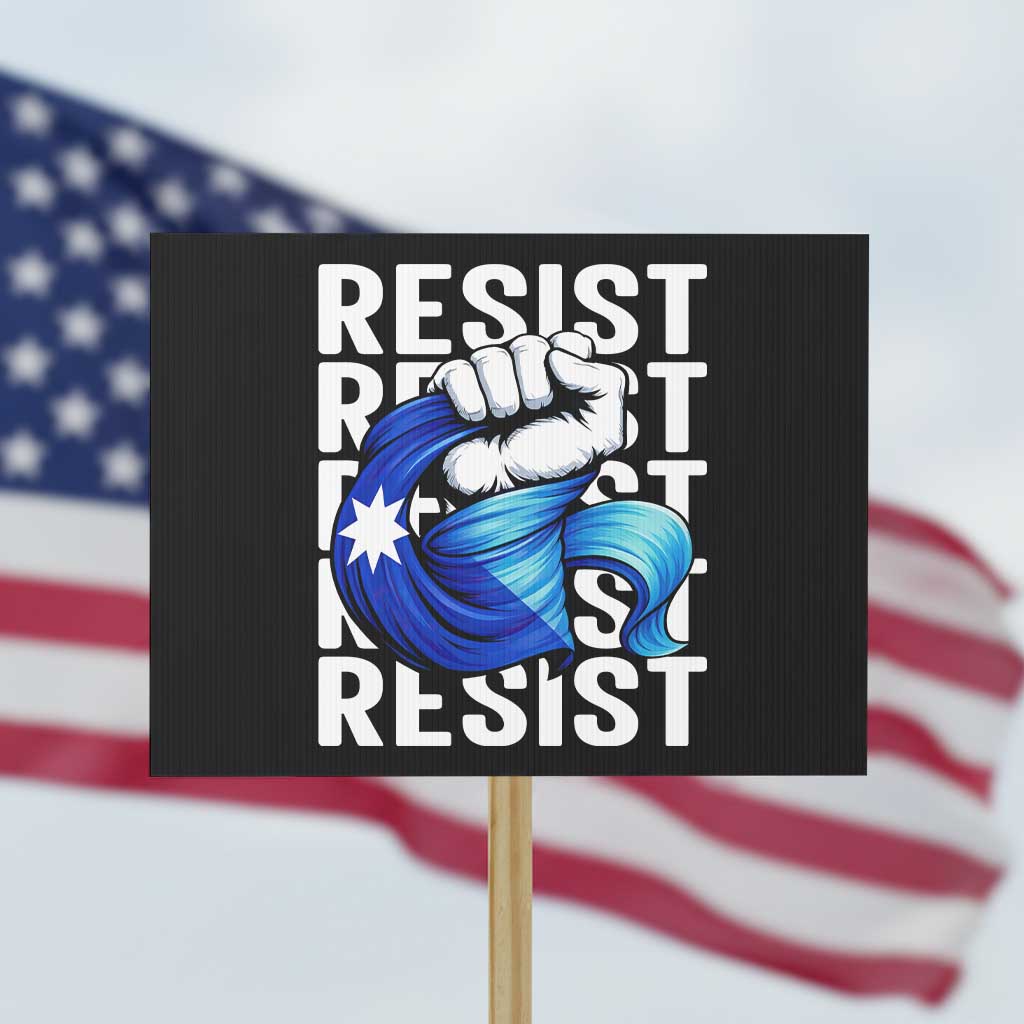 Minnesota Resist Ice Out Protest Sign Support MN Anti Ice Movement