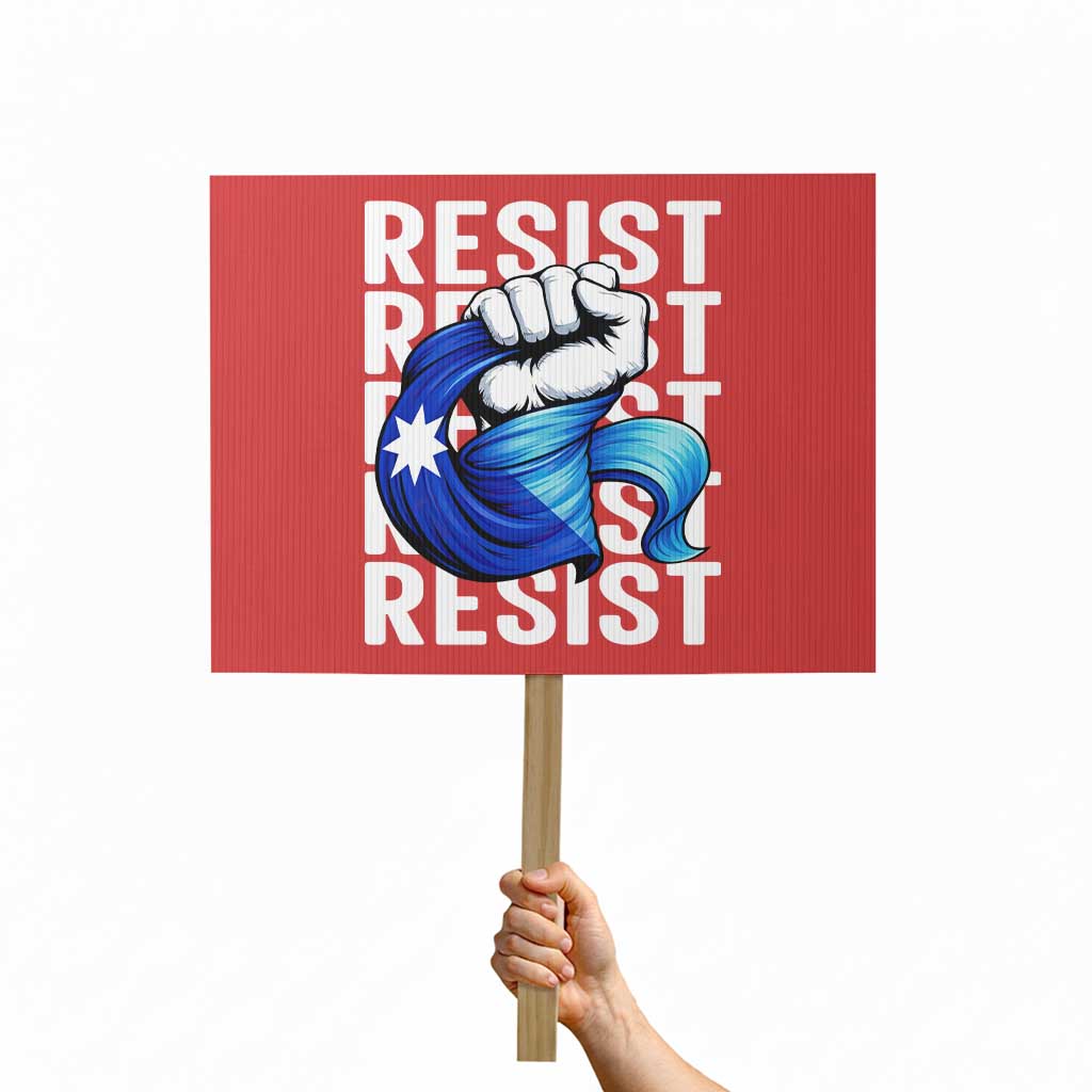 Minnesota Resist Ice Out Protest Sign Support MN Anti Ice Movement