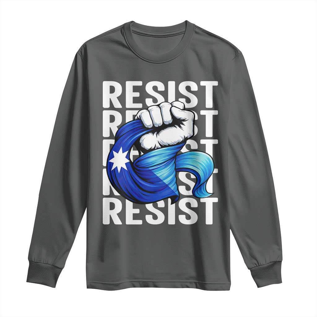 Minnesota Resist Ice Out Long Sleeve Shirt Support MN Anti Ice Movement