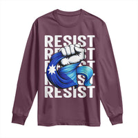 Minnesota Resist Ice Out Long Sleeve Shirt Support MN Anti Ice Movement