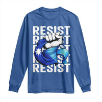 Minnesota Resist Ice Out Long Sleeve Shirt Support MN Anti Ice Movement