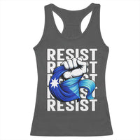 Minnesota Resist Ice Out Racerback Tank Top Support MN Anti Ice Movement