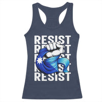 Minnesota Resist Ice Out Racerback Tank Top Support MN Anti Ice Movement