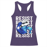 Minnesota Resist Ice Out Racerback Tank Top Support MN Anti Ice Movement