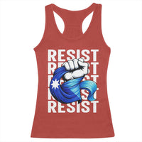 Minnesota Resist Ice Out Racerback Tank Top Support MN Anti Ice Movement