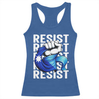 Minnesota Resist Ice Out Racerback Tank Top Support MN Anti Ice Movement