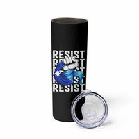 Minnesota Resist Ice Out Skinny Tumbler Support MN Anti Ice Movement