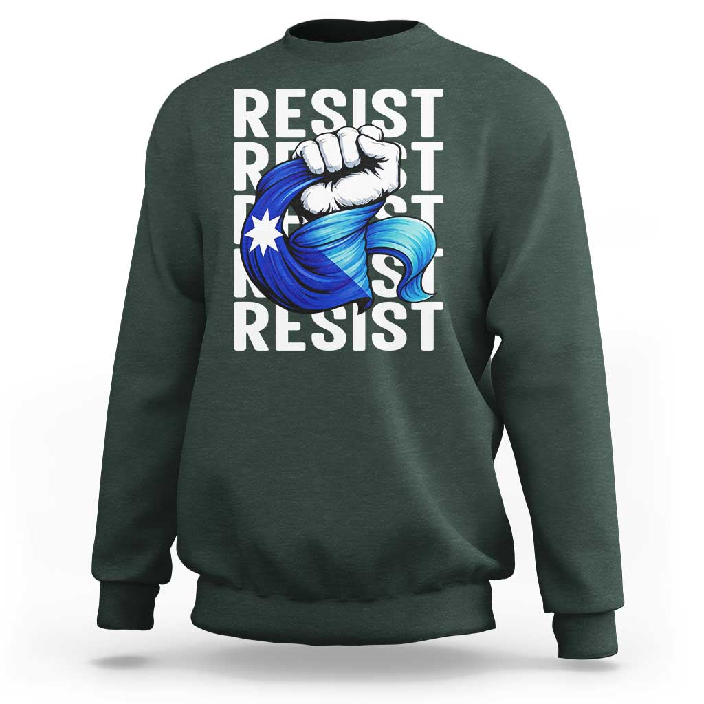 Minnesota Resist Ice Out Sweatshirt Support MN Anti Ice Movement
