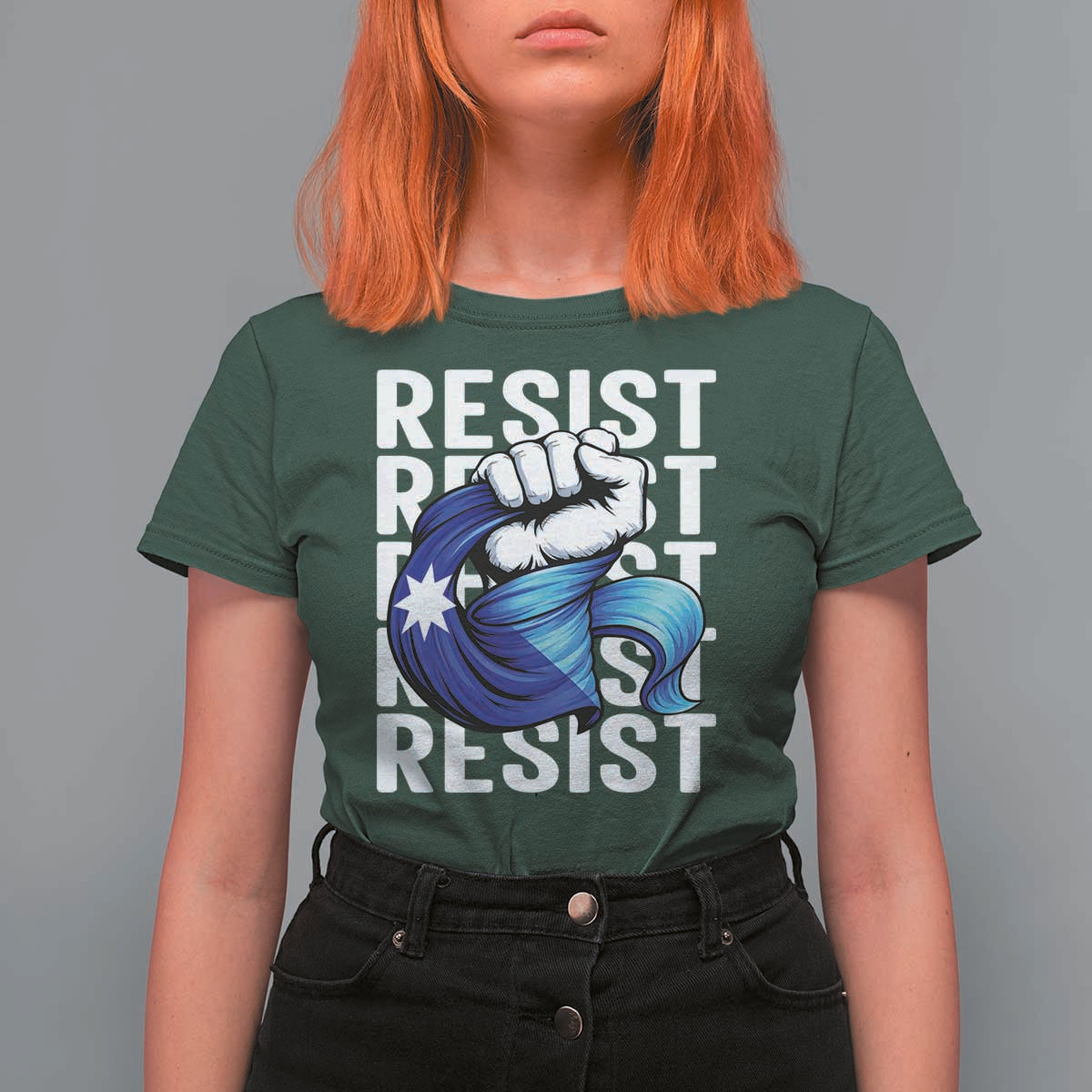 Minnesota Resist Ice Out T Shirt For Women Support MN Anti Ice Movement