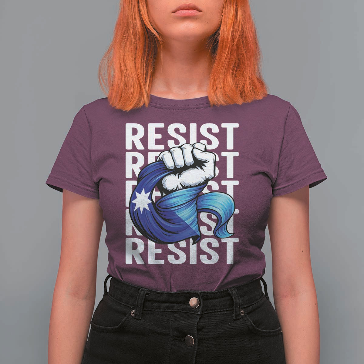 Minnesota Resist Ice Out T Shirt For Women Support MN Anti Ice Movement