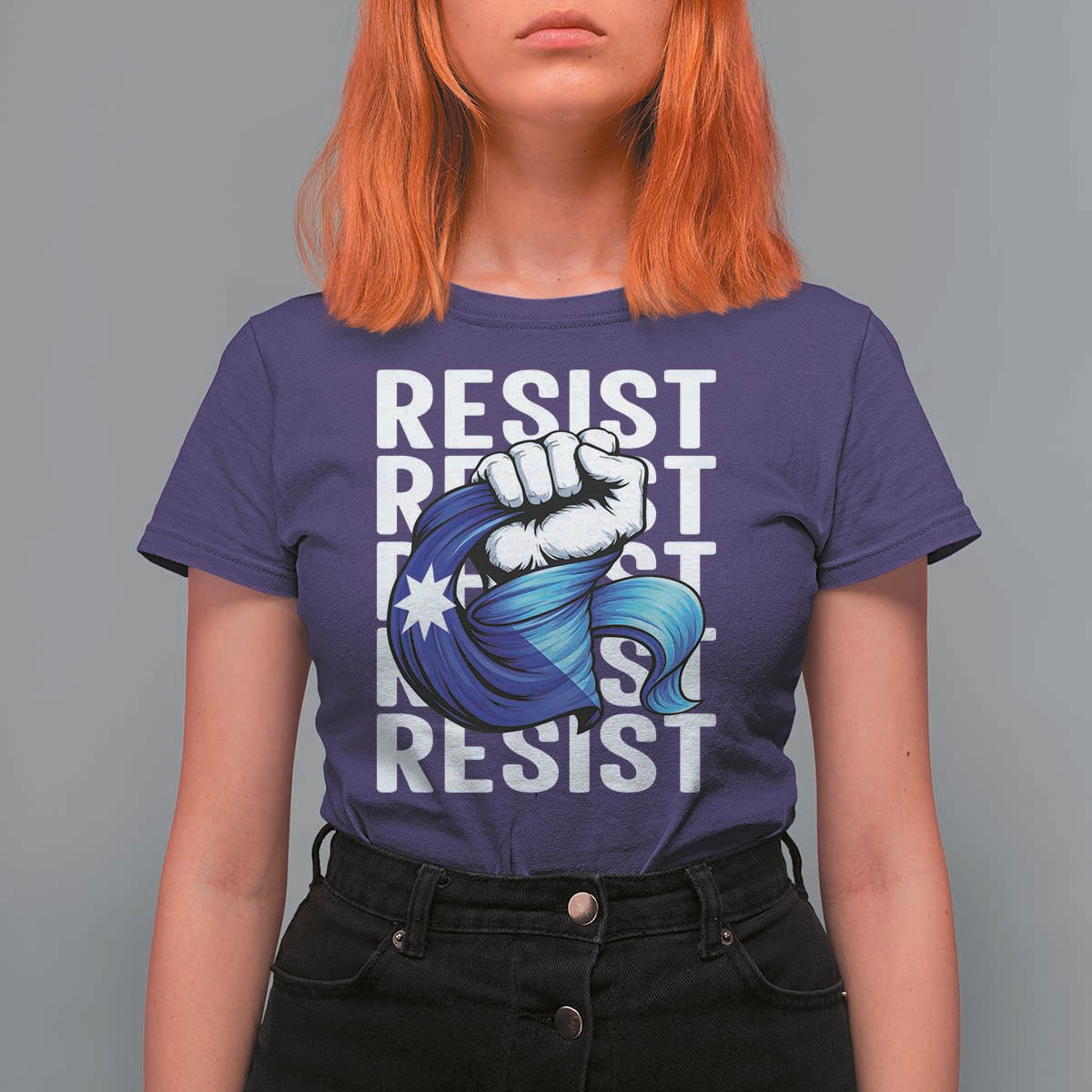 Minnesota Resist Ice Out T Shirt For Women Support MN Anti Ice Movement