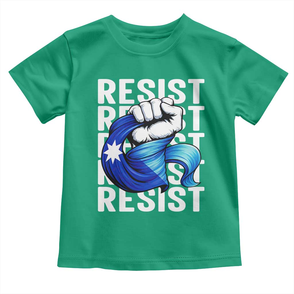 Minnesota Resist Ice Out Toddler T Shirt Support MN Anti Ice Movement