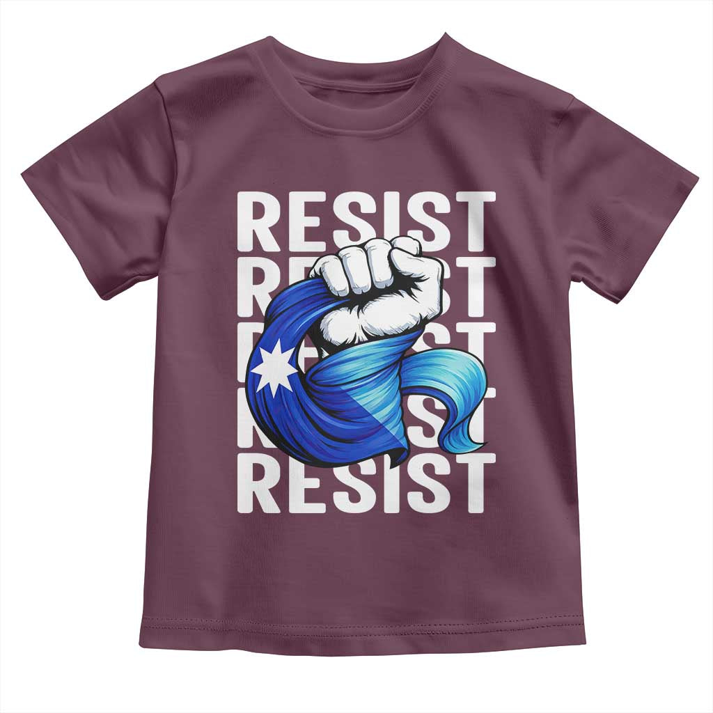 Minnesota Resist Ice Out Toddler T Shirt Support MN Anti Ice Movement