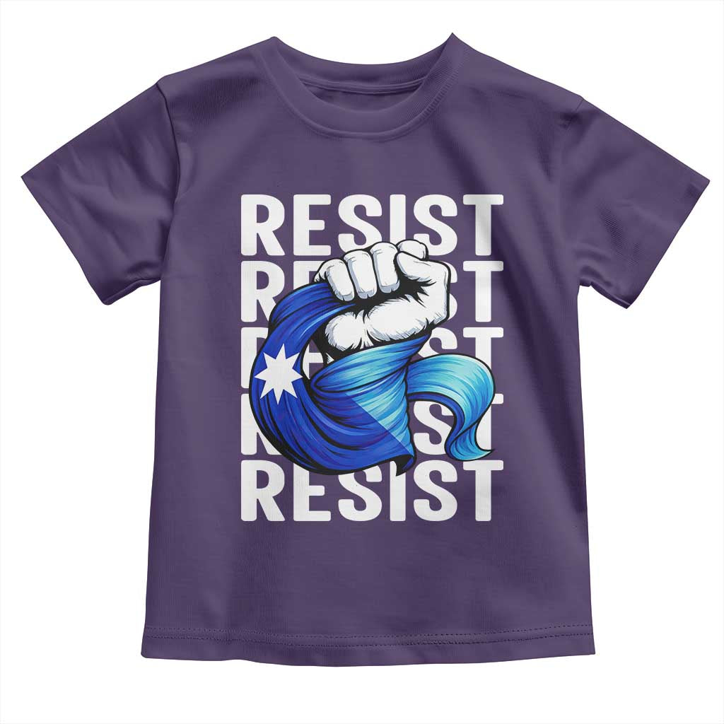 Minnesota Resist Ice Out Toddler T Shirt Support MN Anti Ice Movement