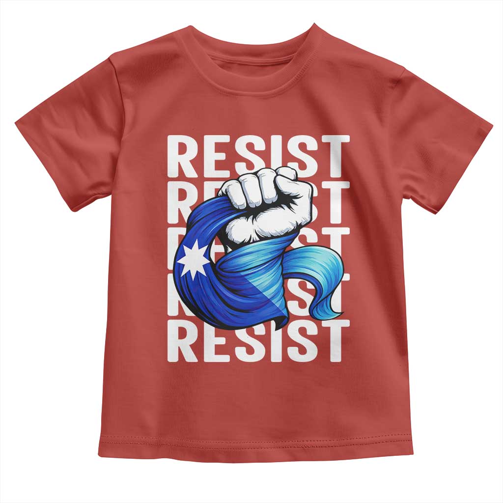 Minnesota Resist Ice Out Toddler T Shirt Support MN Anti Ice Movement