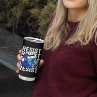 Minnesota Resist Ice Out Tumbler Cup Support MN Anti Ice Movement