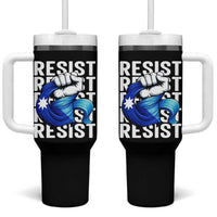Minnesota Resist Ice Out Tumbler With Handle Support MN Anti Ice Movement