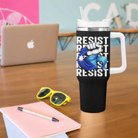 Minnesota Resist Ice Out Tumbler With Handle Support MN Anti Ice Movement