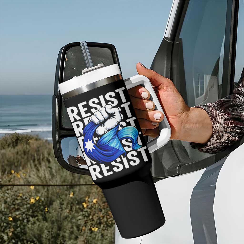 Minnesota Resist Ice Out Tumbler With Handle Support MN Anti Ice Movement