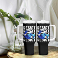 Minnesota Resist Ice Out Tumbler With Handle Support MN Anti Ice Movement