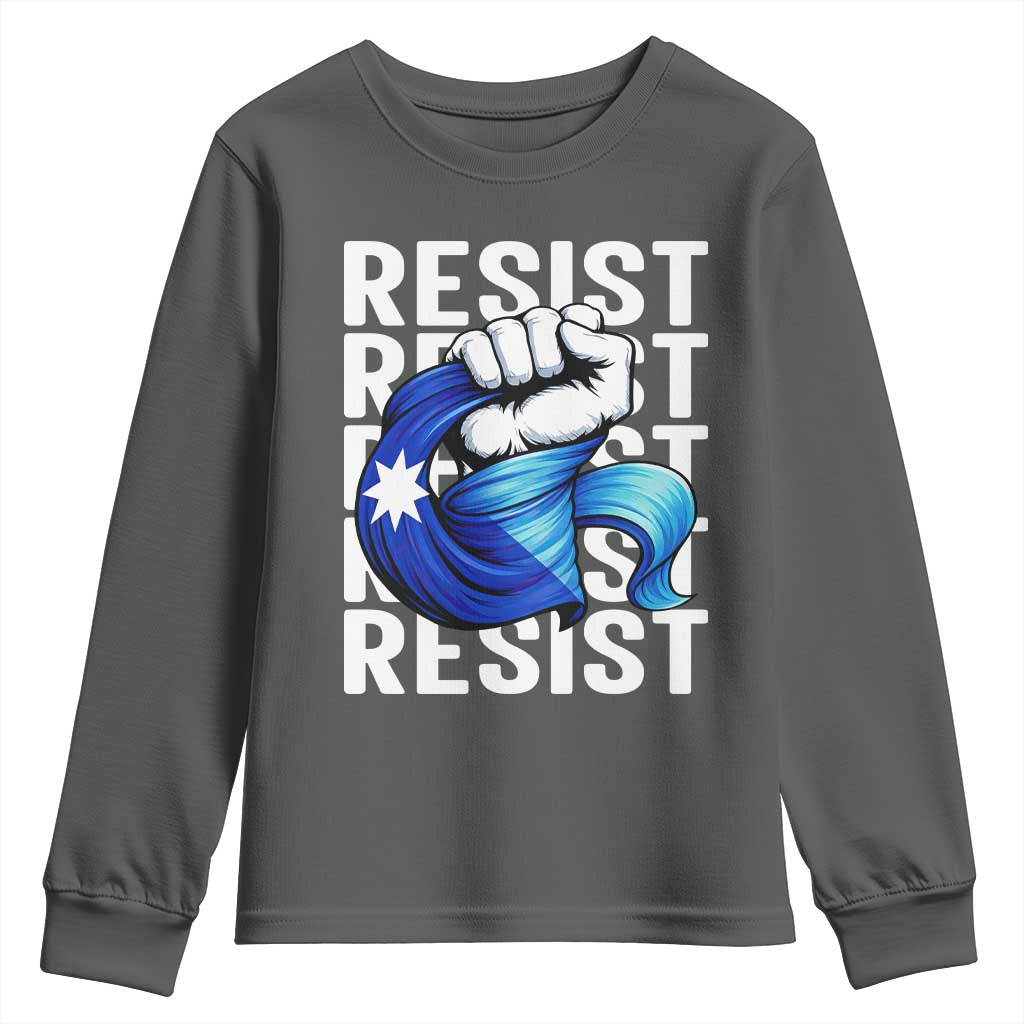 Minnesota Resist Ice Out Youth Sweatshirt Support MN Anti Ice Movement