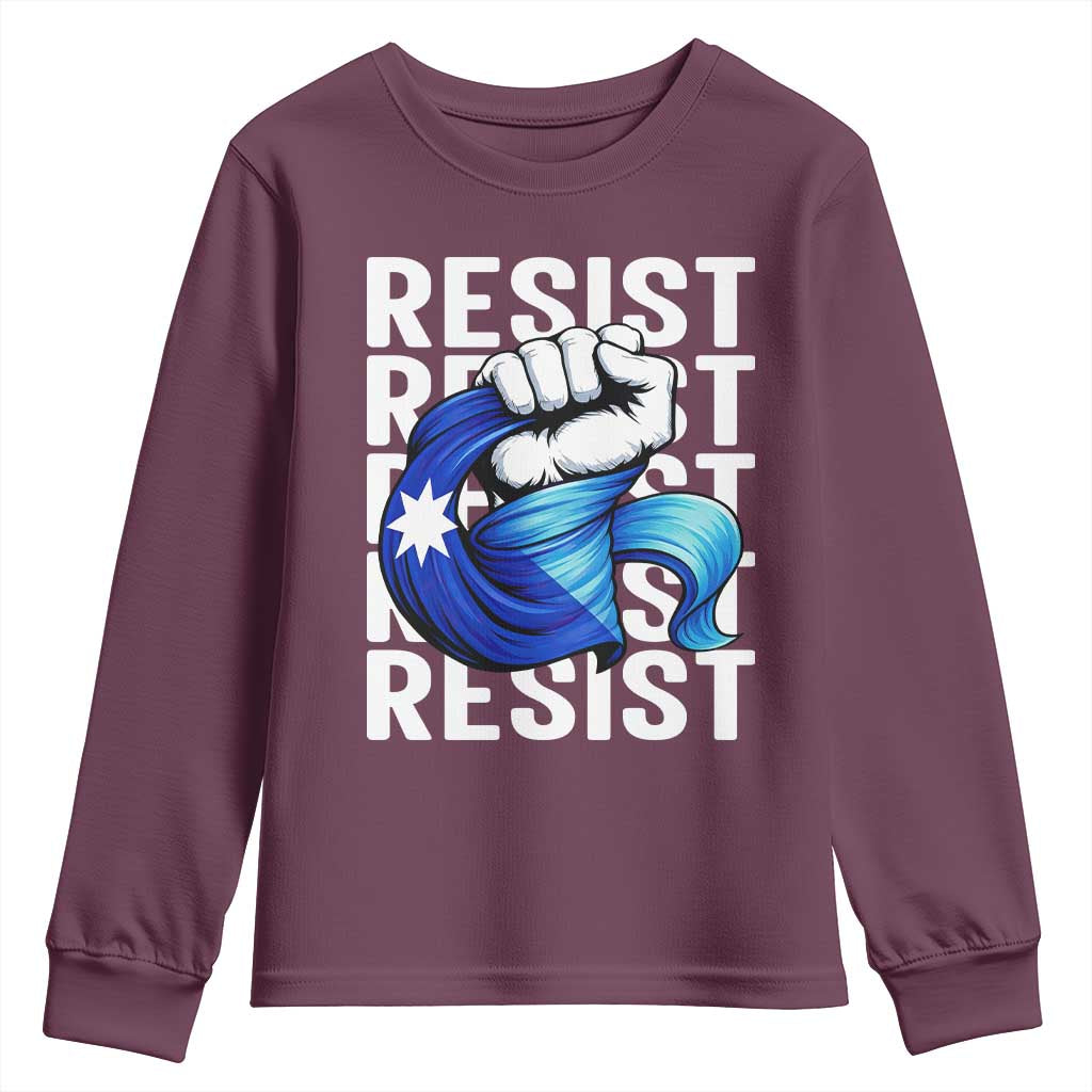 Minnesota Resist Ice Out Youth Sweatshirt Support MN Anti Ice Movement